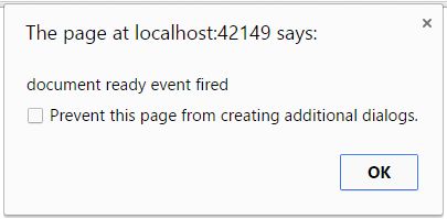 document ready function